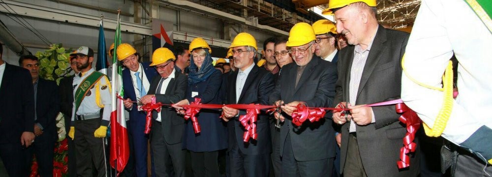 Danieli Steel Machinery Production in Iran