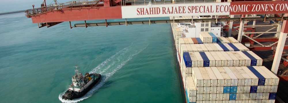 ۳۹% Growth in Shahid Rajaee Port Throughput