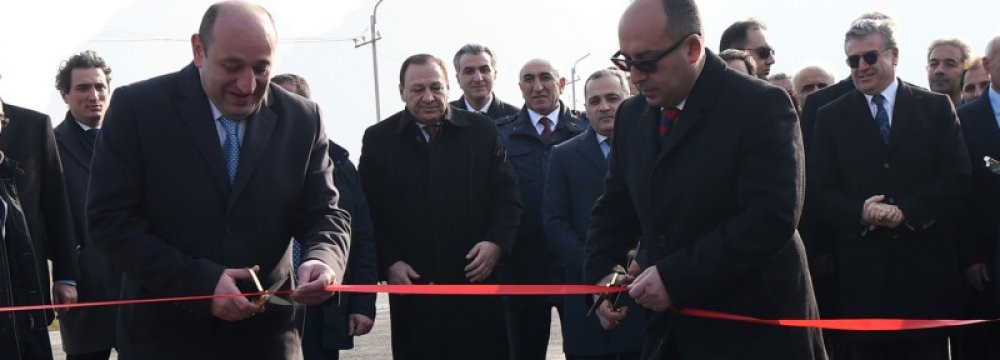 Armenia Inaugurates Free Economic Zone on Iran’s Border