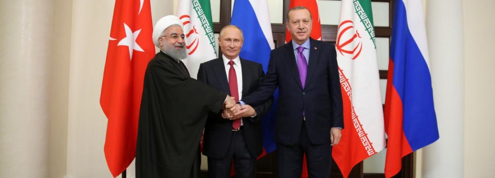 Iran, Russia, Turkey to Carry Eurasia Into Future