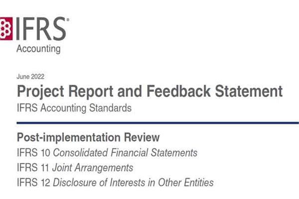 Post Implementation Review IFRS 10, 11& 12 June 2022 (IASB)